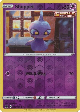 Chilling Reign - 062/198 - Shuppet - Reverse Holo