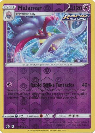 Chilling Reign - 070/198 - Malamar - Reverse Holo