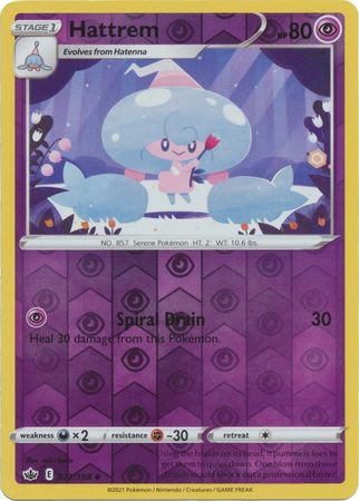 Chilling Reign - 072/198 - Hattrem - Reverse Holo