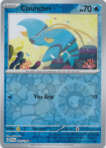 Scarlet & Violet - 049/198 - Clauncher - Reverse Holo