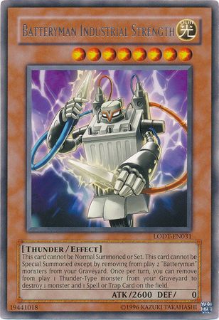 LODT-EN031 - Batteryman Industrial Strength