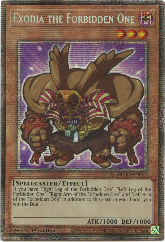 BLGG-EN002 - Exodia the Forbidden One