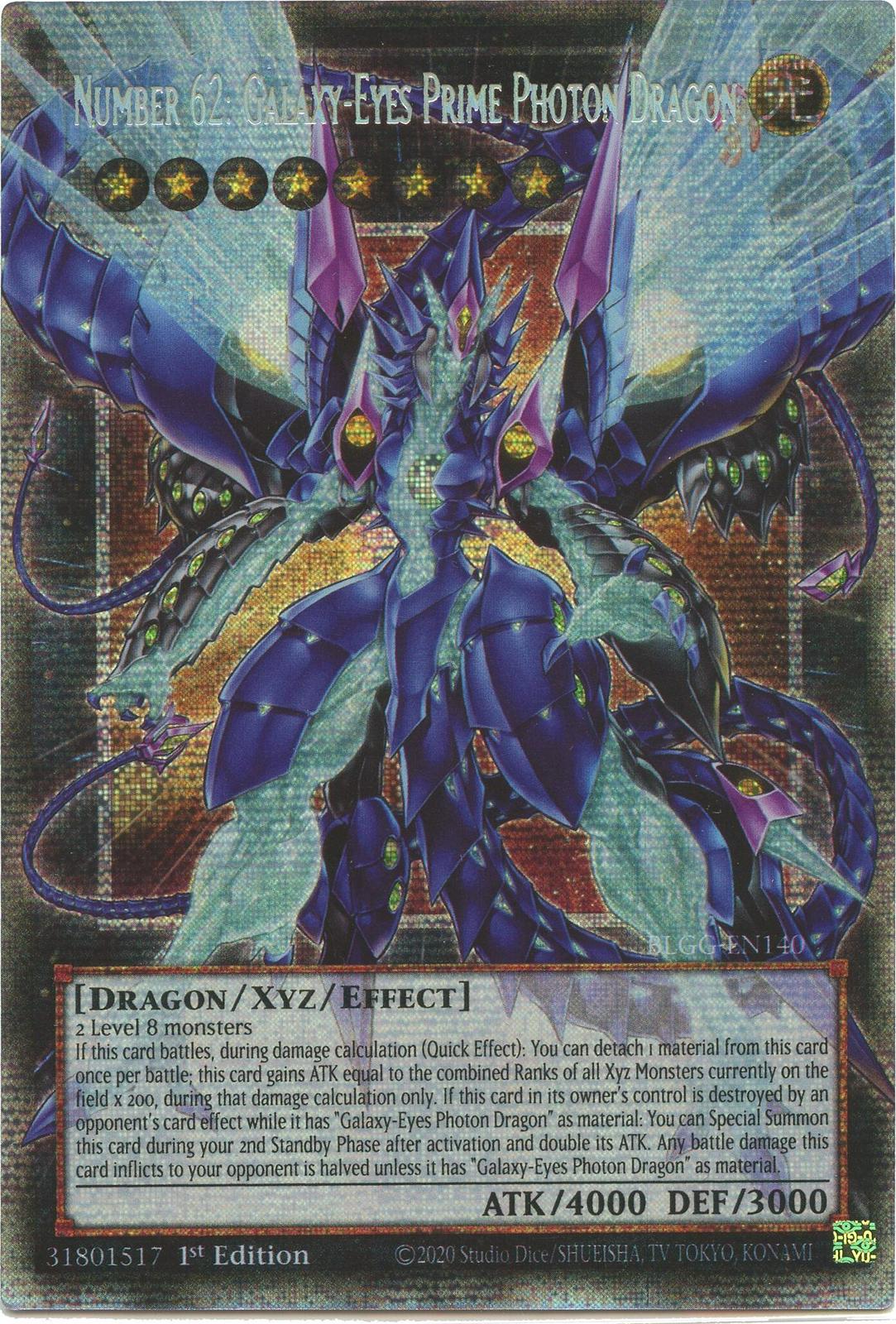 BLGG-EN140 - Number 62: Galaxy-Eyes Prime Photon Dragon