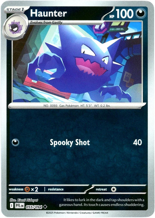 Phantasmal Flames - 055/094 - Haunter - Reverse Holo