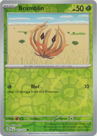 Paldea Evolved - 023/193 - Bramblin - Reverse Holo