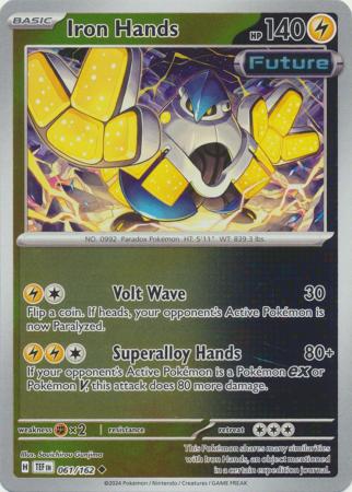 Temporal Forces - 061/162 - Iron Hands - Reverse Holo
