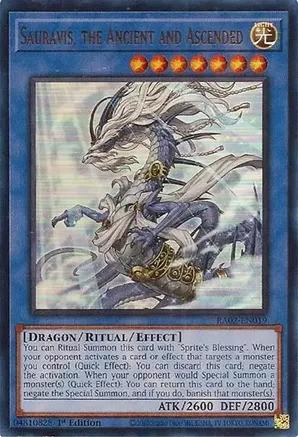 RA02-EN019 - Sauravis, the Ancient and Ascended