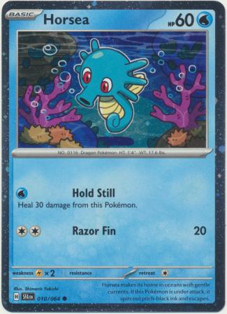 SFA - 010/064 - Horsea - Cosmos Holo