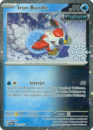 Twilight Masquerade - 062/167 - Iron Bundle - Holo (Stamped) (Sealed)