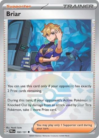 Prismatic Evolutions - 100/131 - Briar - Poké Ball Reverse Holo