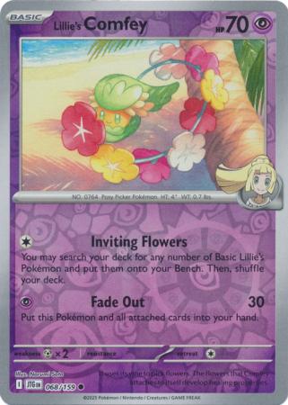 Journey Together - 068/159 - Lillie's Comfey - Reverse Holo