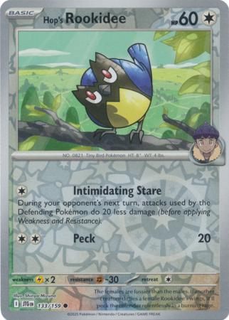 Journey Together - 133/159 - Hop's Rookidee - Reverse Holo