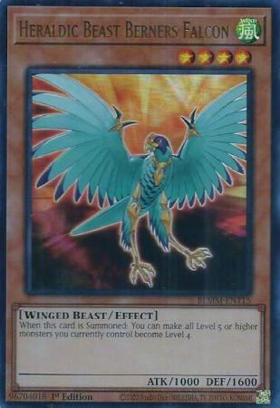 BLMM-EN115 - Heraldic Beast Berners Falcon