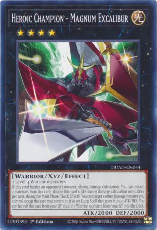 DUAD-EN044 - Heroic Champion - Magnum Excalibur