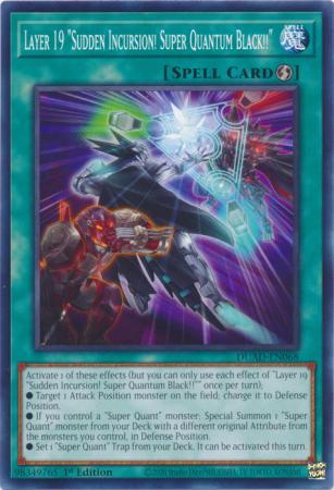 DUAD-EN068 - Layer 19 "Sudden Incursion! Super Quantum Black!!"