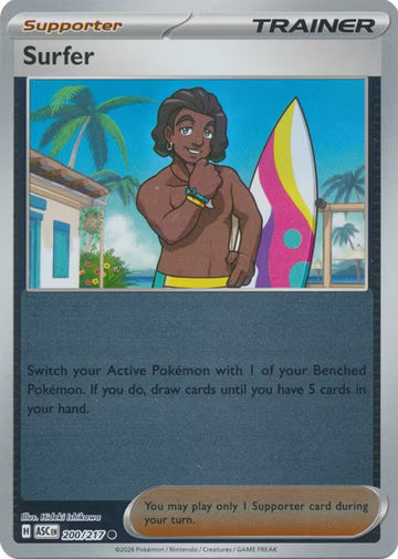 Ascended Heroes - 200/217 - Surfer - Reverse Holo