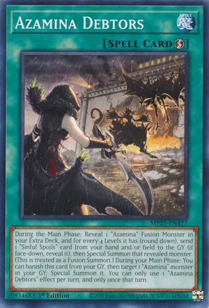 MP25-EN417 - Azamina Debtors