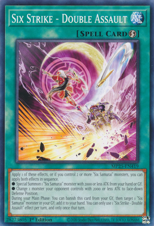 MP25-EN419 - Six Strike - Double Assault