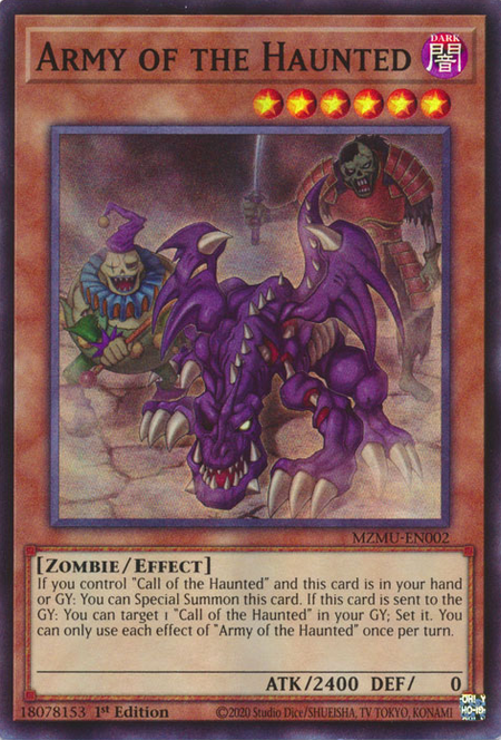 MZMU-EN002 - Army of the Haunted
