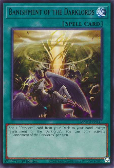 MZMU-EN112 - Banishment of the Darklords
