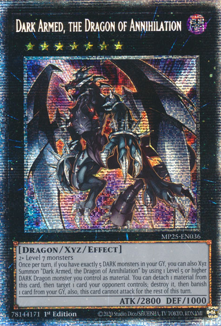 MP25-EN036 - Dark Armed, the Dragon of Annihilation