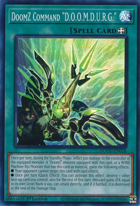DOOD-EN058 - DoomZ Command D.O.O.M.D.U.R.G.""