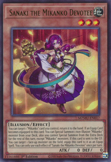 MZMU-EN017 - Sanaki the Mikanko Devotee