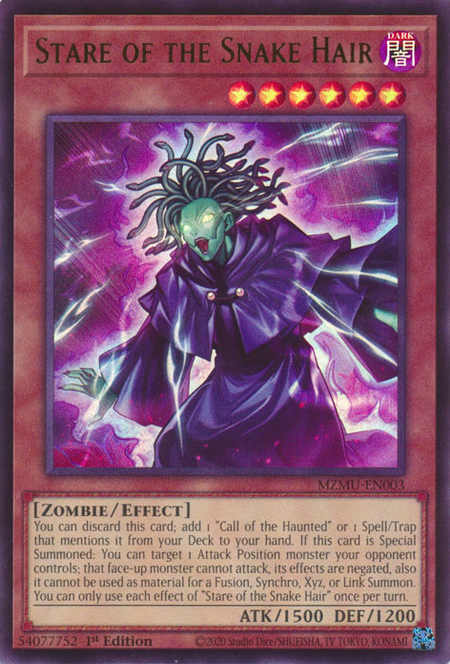 MZMU-EN003 - Stare of the Snake Hair