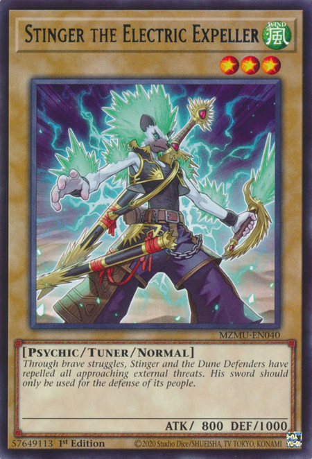 MZMU-EN040 - Stinger the Electric Expeller