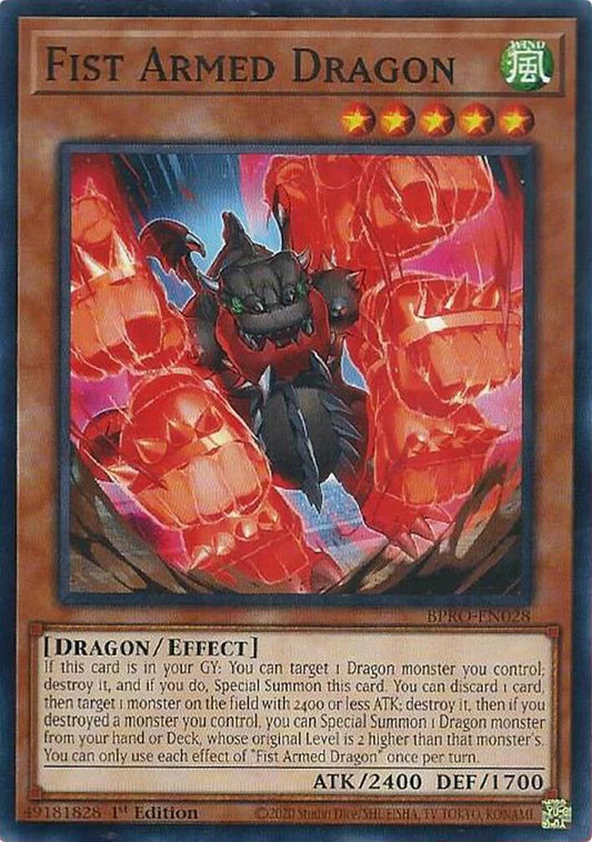 BPRO-EN028 - Fist Armed Dragon