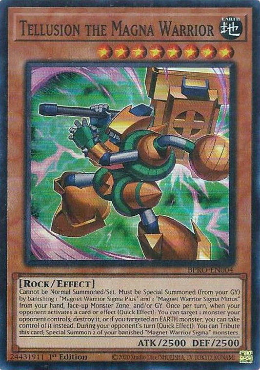 BPRO-EN004 - Tellusion the Magna Warrior