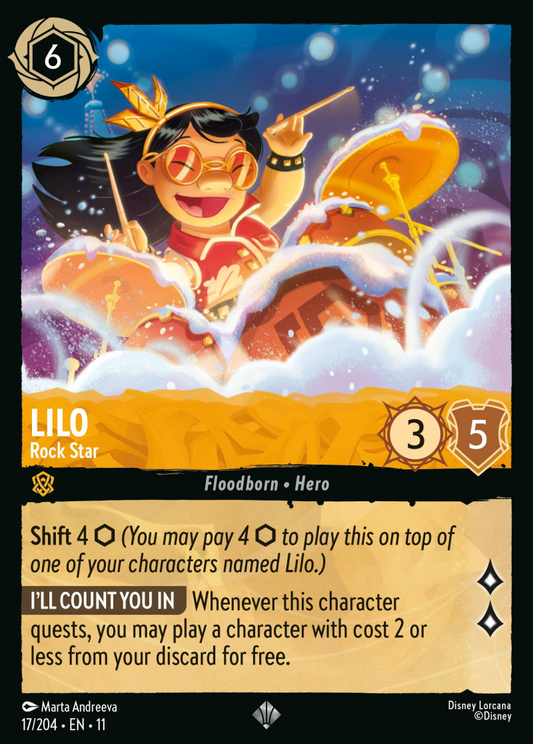 Winterspell - 017/204 - Lilo - Rock Star