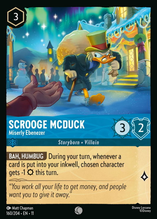 Winterspell - 160/204 - Scrooge McDuck - Miserly Ebenezer