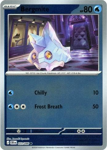 Chaos Rising - 023/086 - Bergmite - Reverse Holo