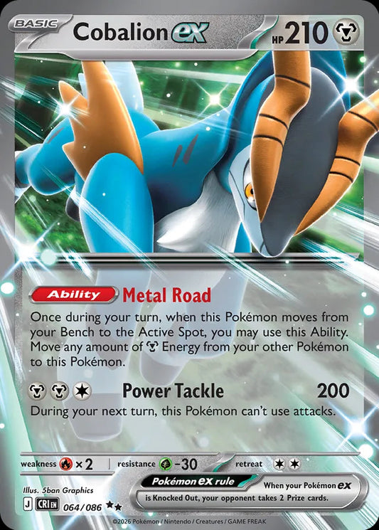 Chaos Rising - 064/086 - Cobalion ex