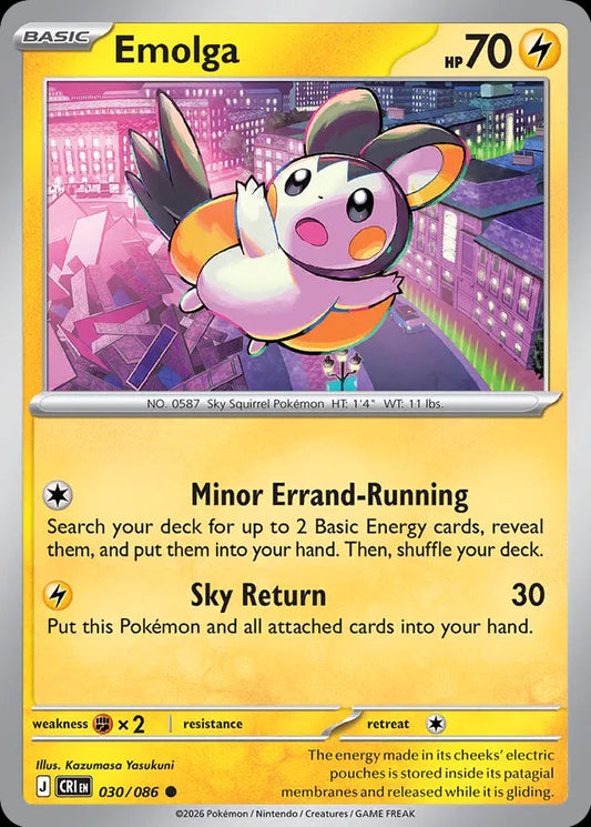 Chaos Rising - 030/086 - Emolga