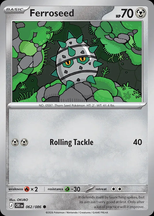 Chaos Rising - 062/086 - Ferroseed