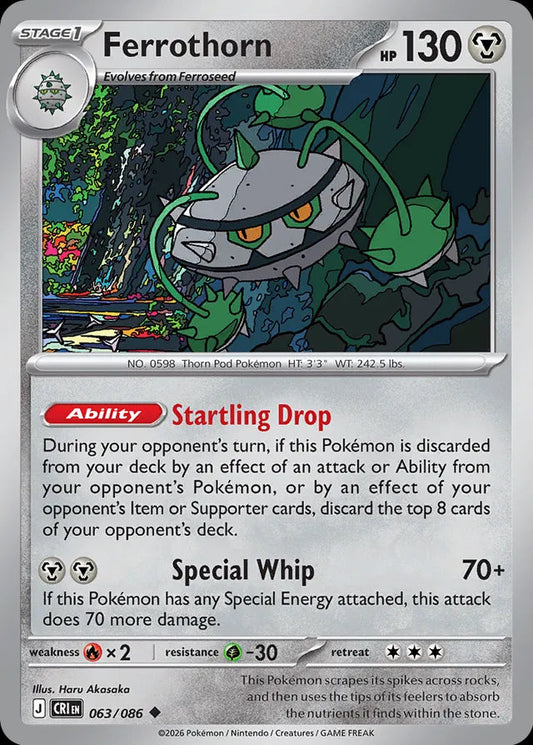 Chaos Rising - 063/086 - Ferrothorn