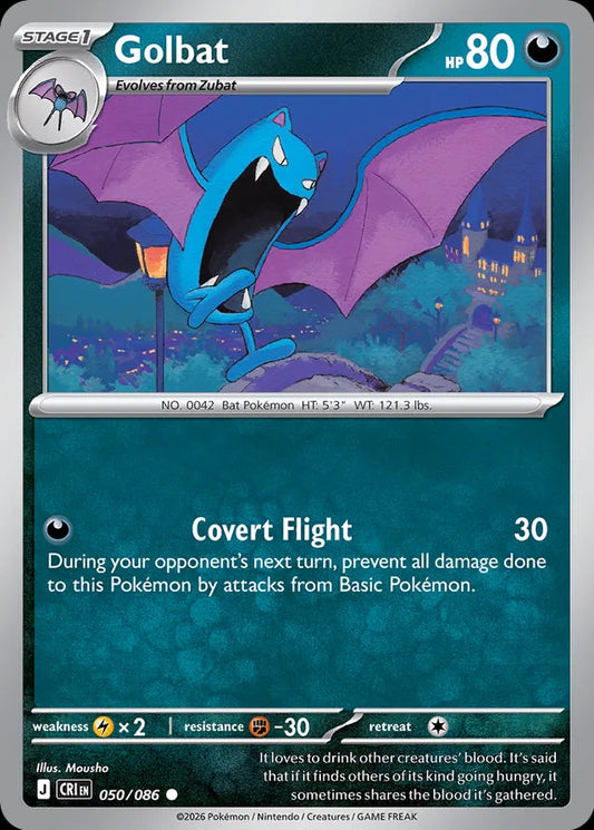 Chaos Rising - 050/086 - Golbat