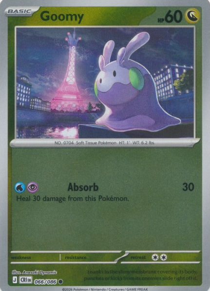 Chaos Rising - 066/086 - Goomy - Reverse Holo
