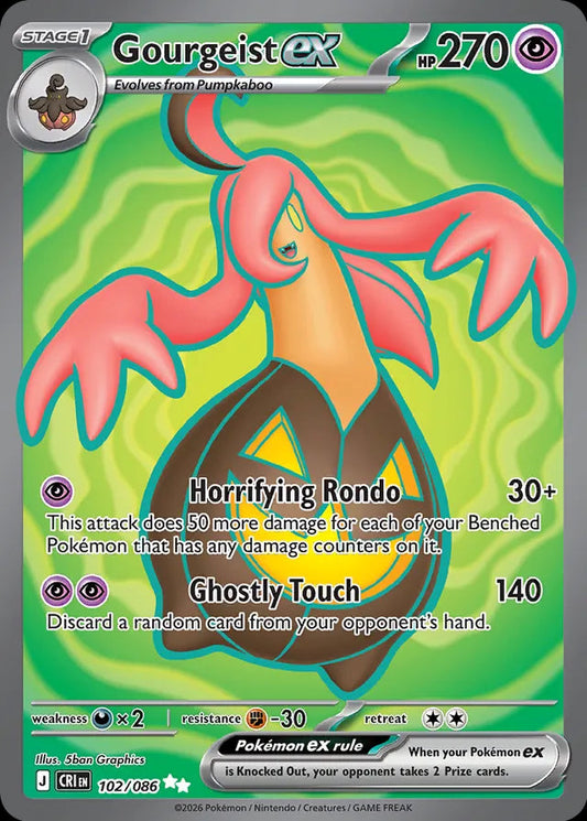 Chaos Rising - 102/086 - Gourgeist ex