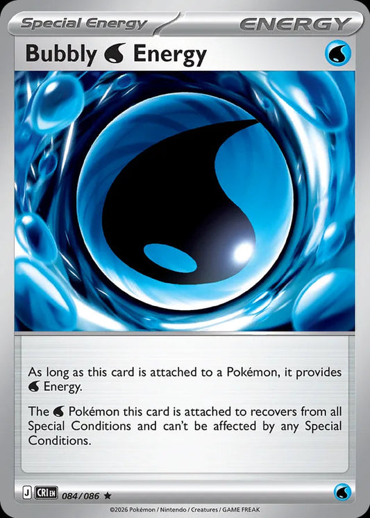 Chaos Rising - 084/086 - Bubbly Water Energy - Holo