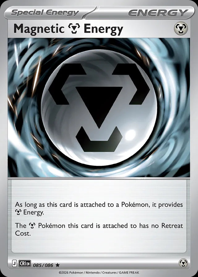 Chaos Rising - 085/086 - Magnetic Metal Energy - Holo