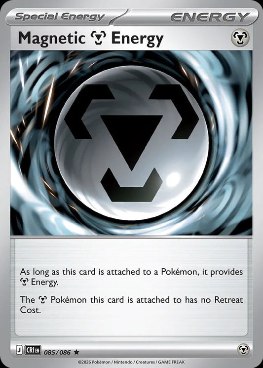 Chaos Rising - 085/086 - Magnetic Metal Energy - Holo