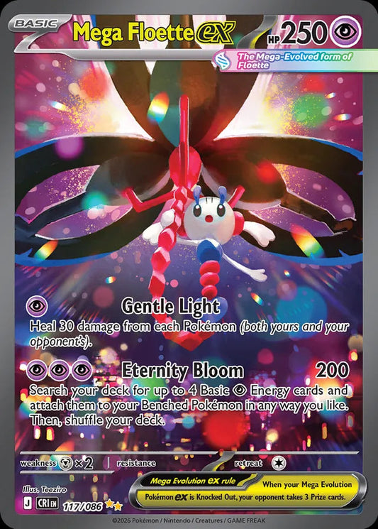 Chaos Rising - 117/086 - Mega Floette ex