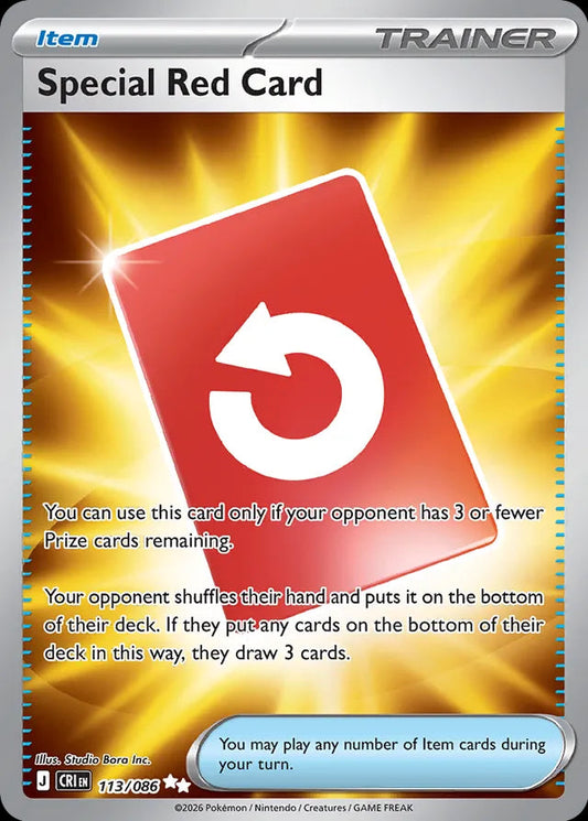 Chaos Rising - 113/086 - Special Red Card