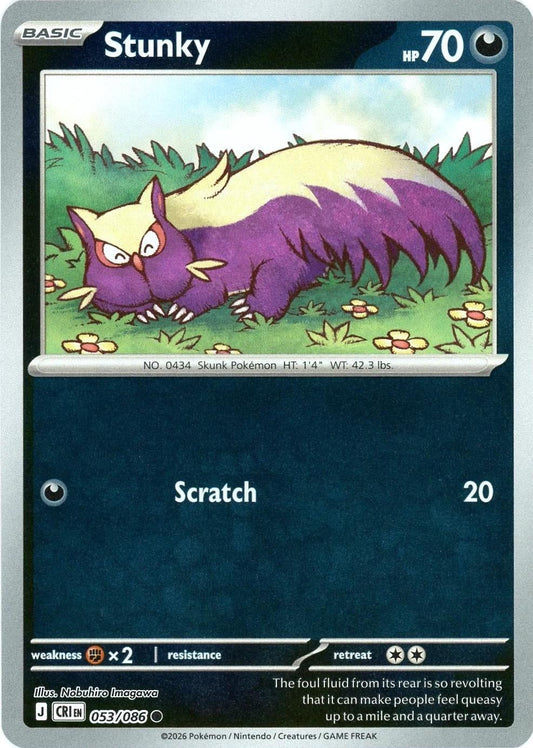 Chaos Rising - 053/086 - Stunky - Reverse Holo