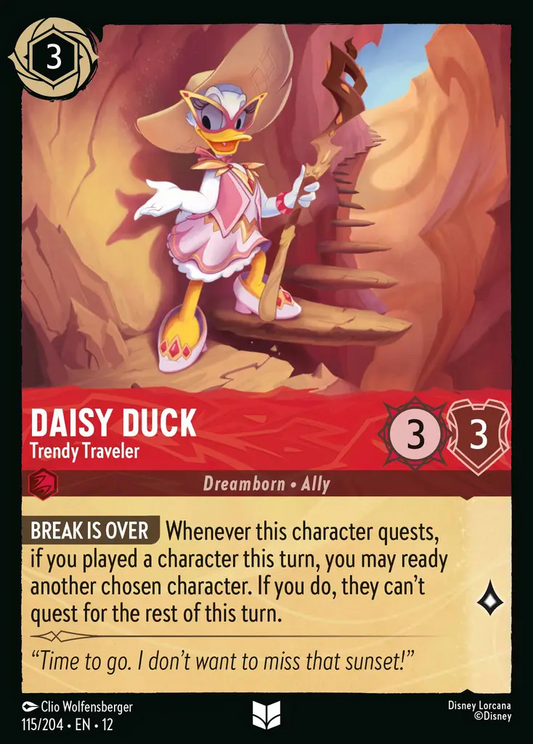 Wilds Unknown - 115/204 - Daisy Duck - Trendy Traveler
