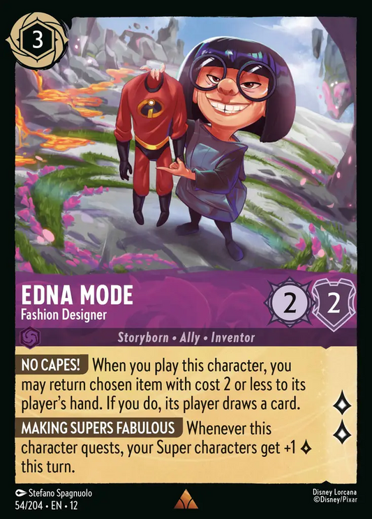 Wilds Unknown - 054/204 - Edna Mode - Fashion Designer