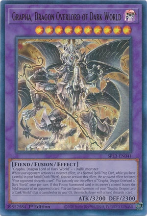 SR13-EN041 - Grapha, Dragon Overlord of Dark World